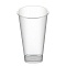 Стакан Bubble cup/шейкер квадратное дно глянцевый ПП 1028ГП D=90мм цвет прозр. 500мл (25г) ОЗЛП/ВЗЛП (х1/432)